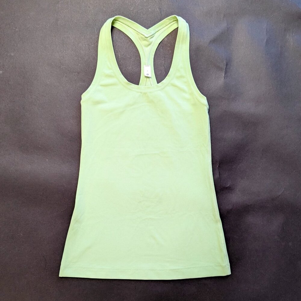 Cool Racerback Tank Top *Nulu Lululemon Creamy Mint